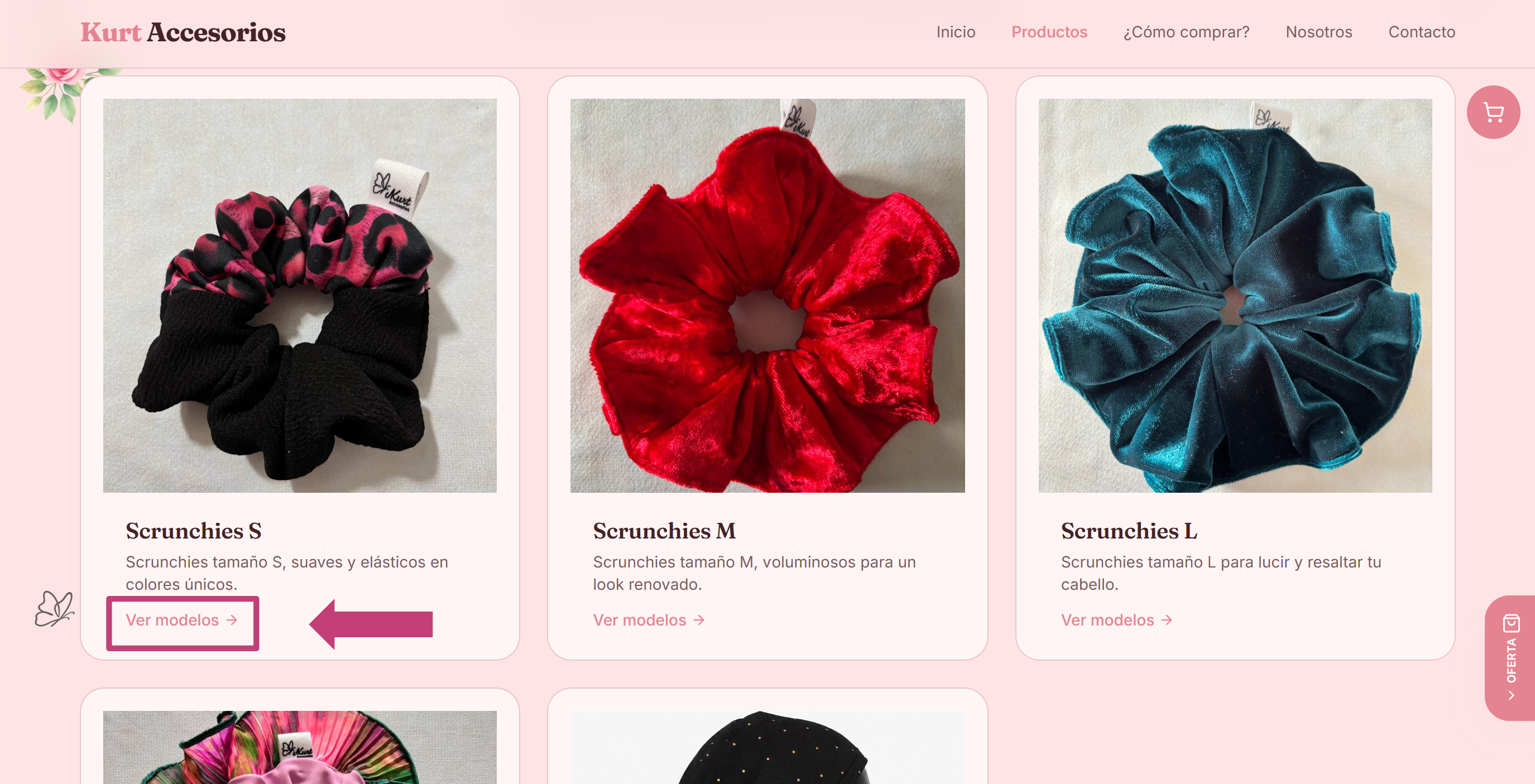 Paso 2 — Busca el producto que deseas.